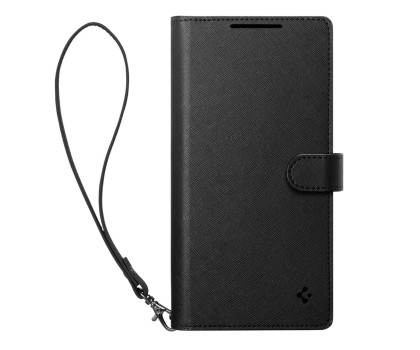 Etui do telefonów Spigen Wallet ”S” do Samsung Galaxy S25 Ultra Black